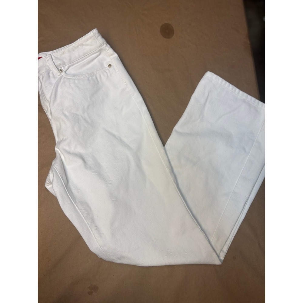 Women's‎ Anne Klein White Jeans. Size 8. 100% Cotton